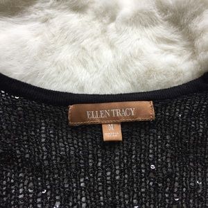 Ellen Tracy Mesh Cardigan